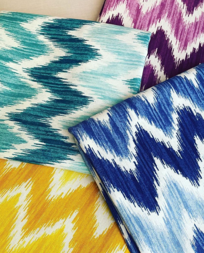 Tela Zigzag de colores