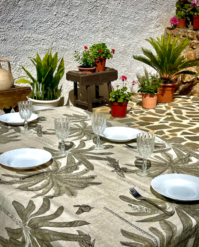 Mantel Palmeras - Imagen 3