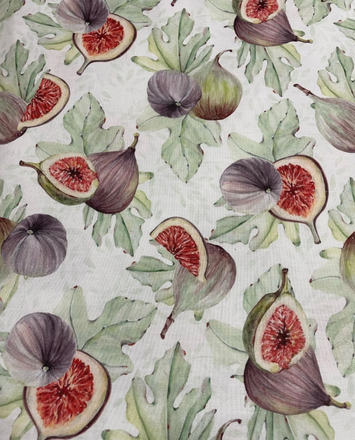 Tela Estampado de Higos